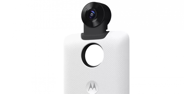معرفی ماژول دوربین 360 درجه برای گوشی های سری Z موتورولا